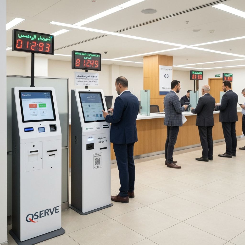 أنظمة انتظار العملاء QSERVE